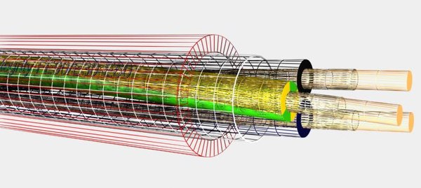 3ds max halogen installation cable circuit - Halogen free installation cable with circuit integrity FE90_E30-E60 3x35 mm2 0,6 1 kV .max by Cable Master